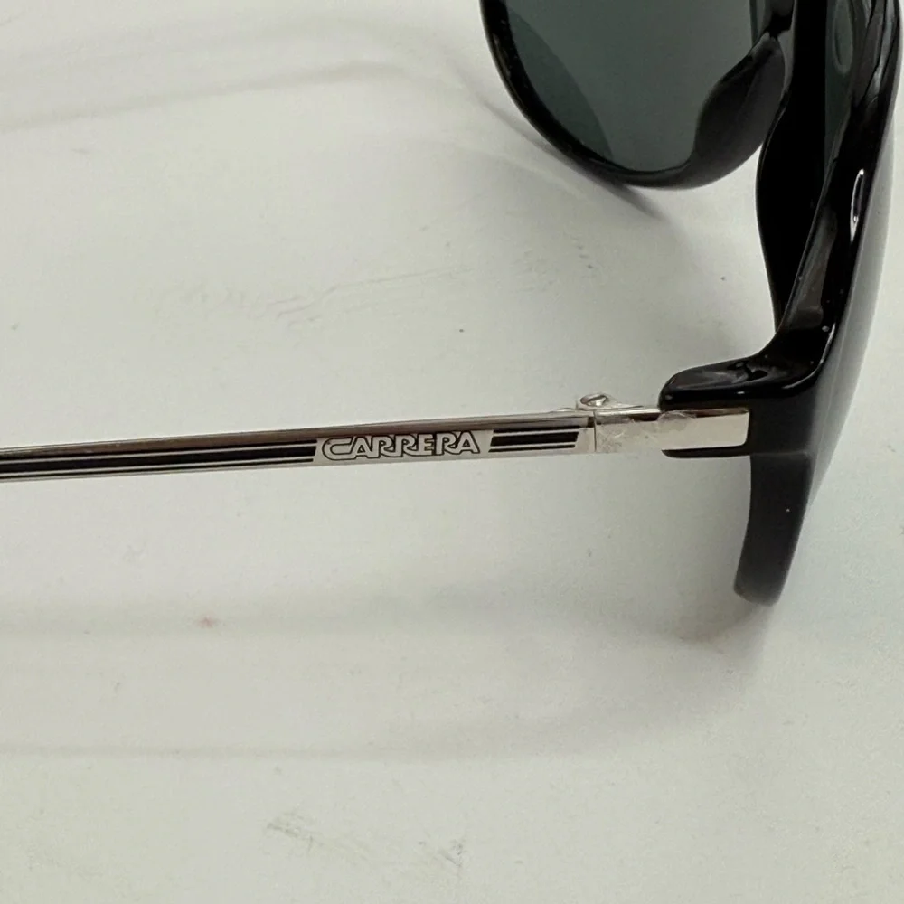 Carrera Hot/S Pilot Black Aviator shield polarized gradient lenses with logo
